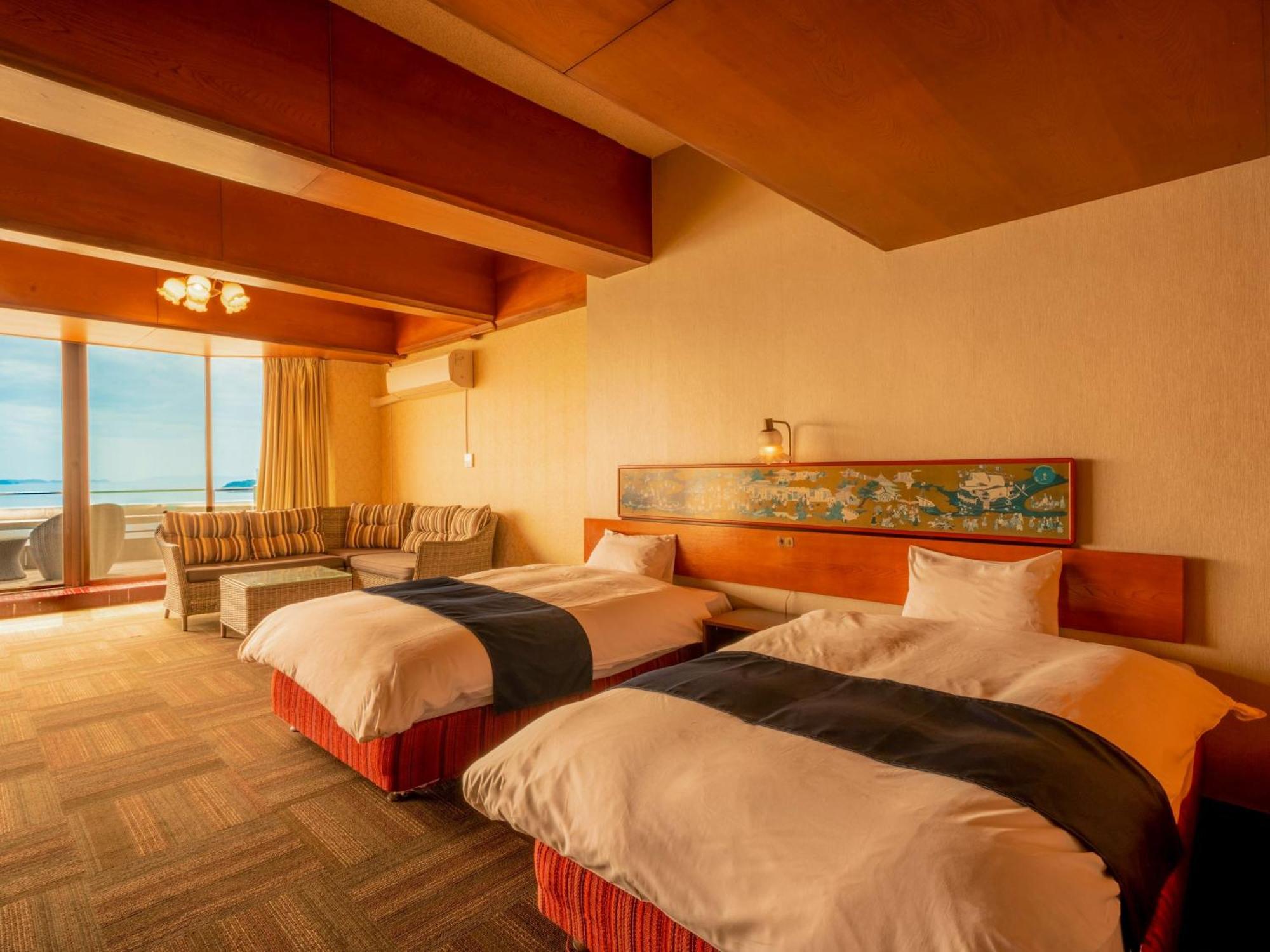 Ooedo Onsen Monogatari Hotel Ranpu Hirado Exterior foto
