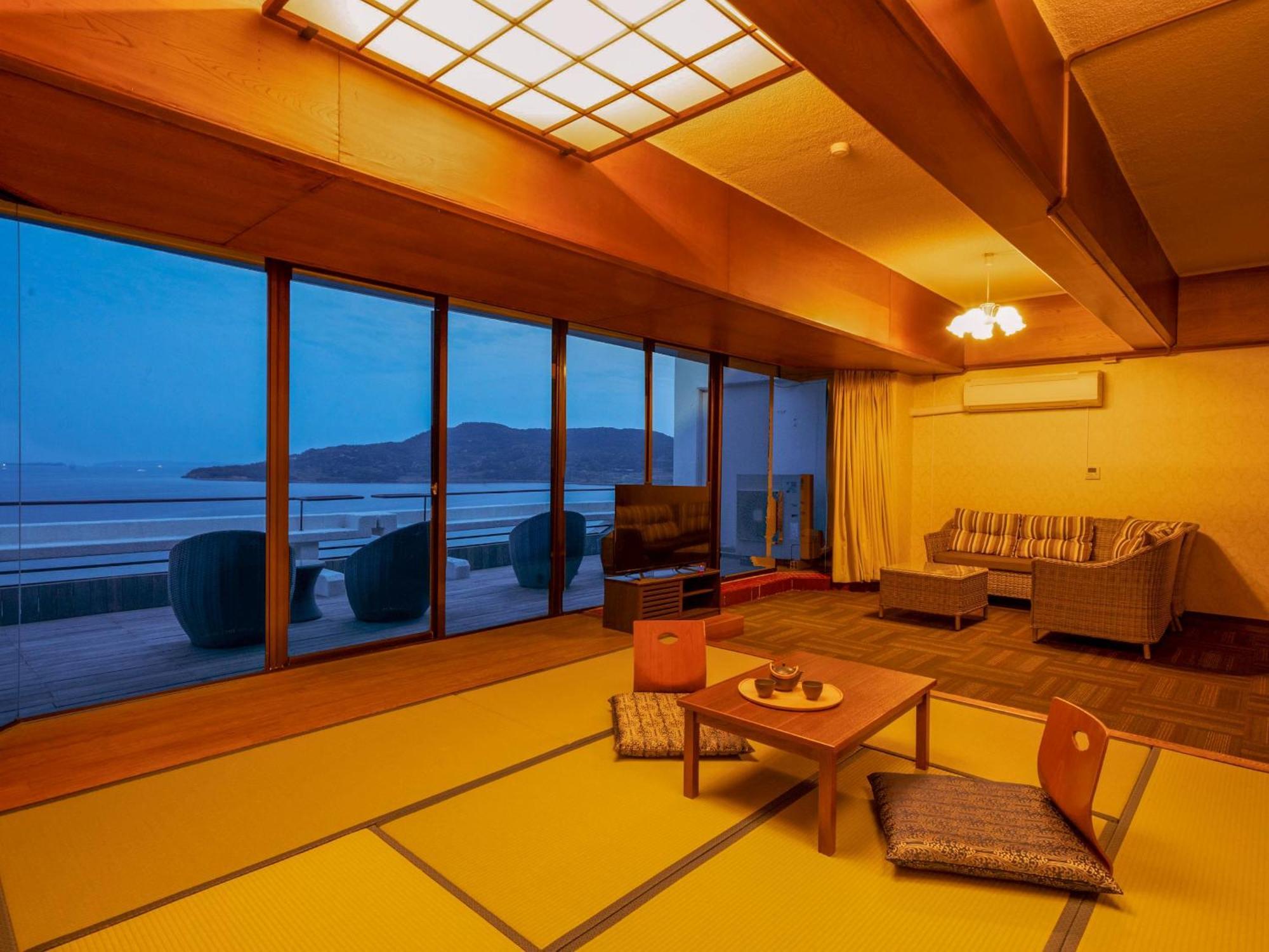 Ooedo Onsen Monogatari Hotel Ranpu Hirado Zimmer foto
