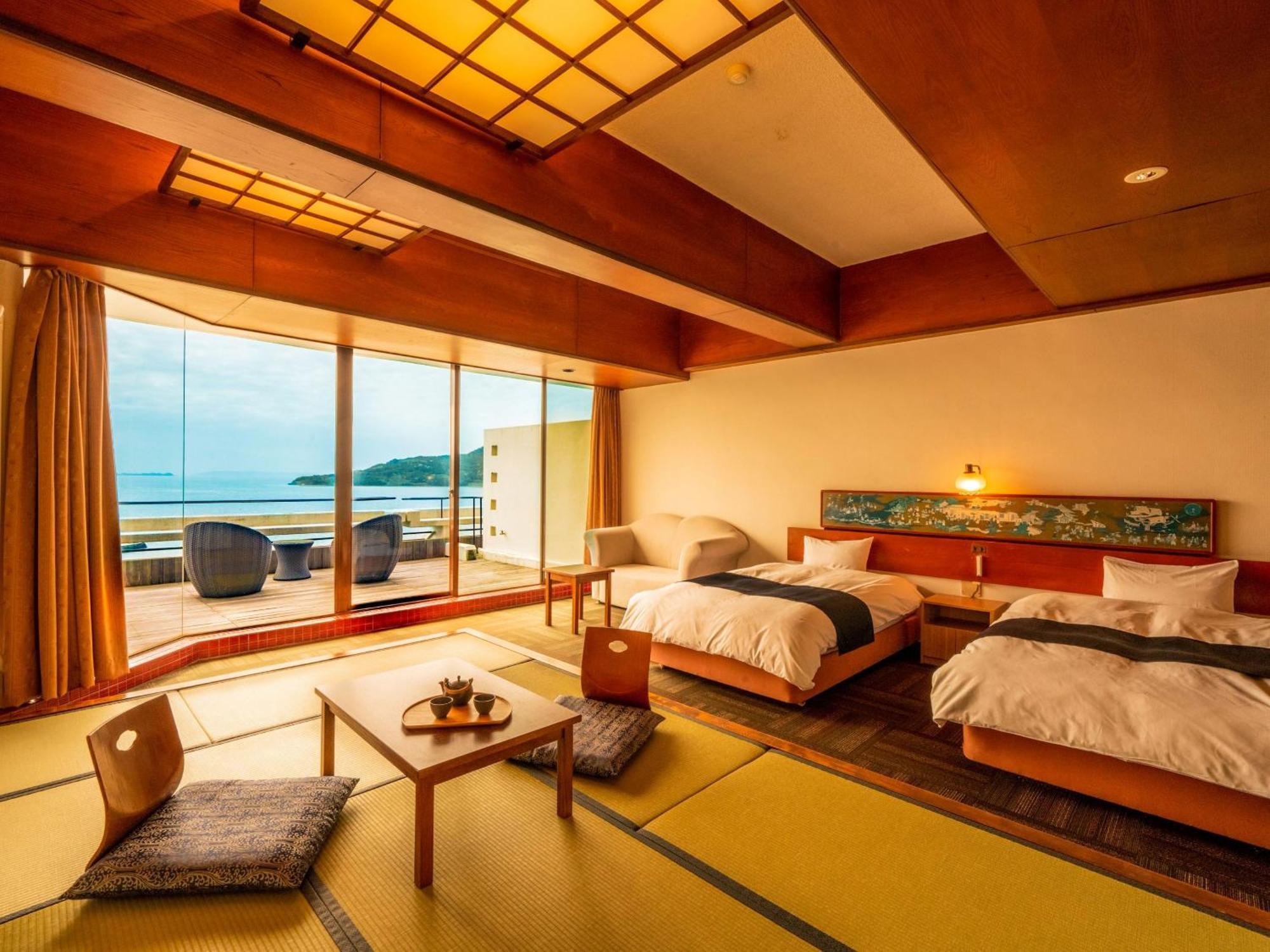 Ooedo Onsen Monogatari Hotel Ranpu Hirado Zimmer foto