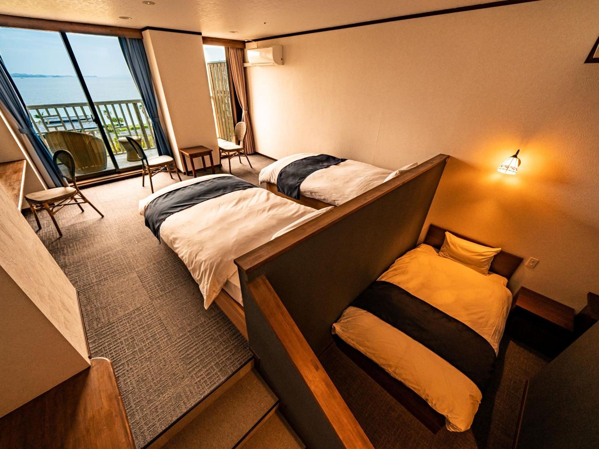 Ooedo Onsen Monogatari Hotel Ranpu Hirado Zimmer foto